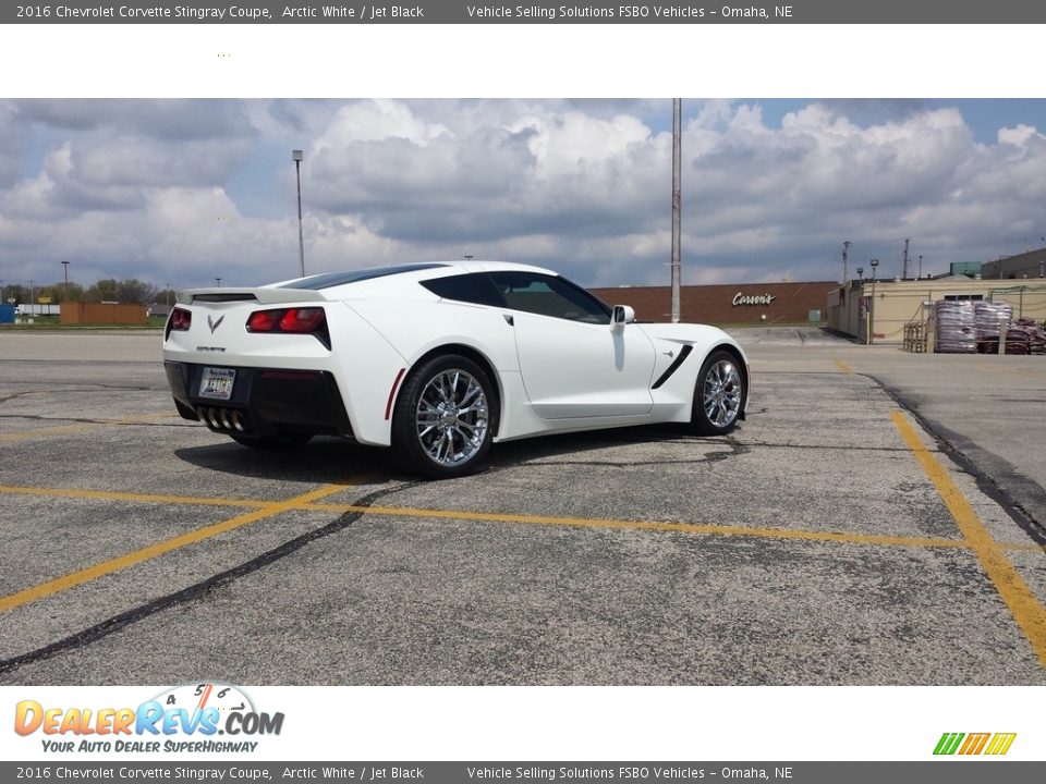 2016 Chevrolet Corvette Stingray Coupe Arctic White / Jet Black Photo #10
