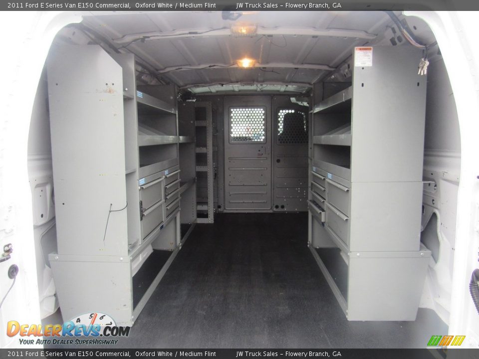 2011 Ford E Series Van E150 Commercial Oxford White / Medium Flint Photo #11