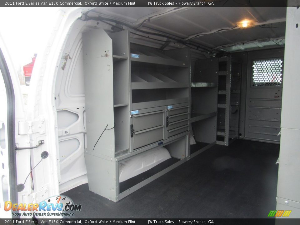 2011 Ford E Series Van E150 Commercial Oxford White / Medium Flint Photo #12