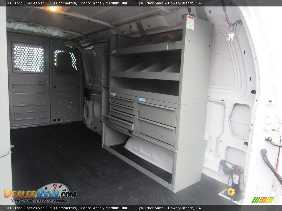 2011 Ford E Series Van E150 Commercial Oxford White / Medium Flint Photo #13