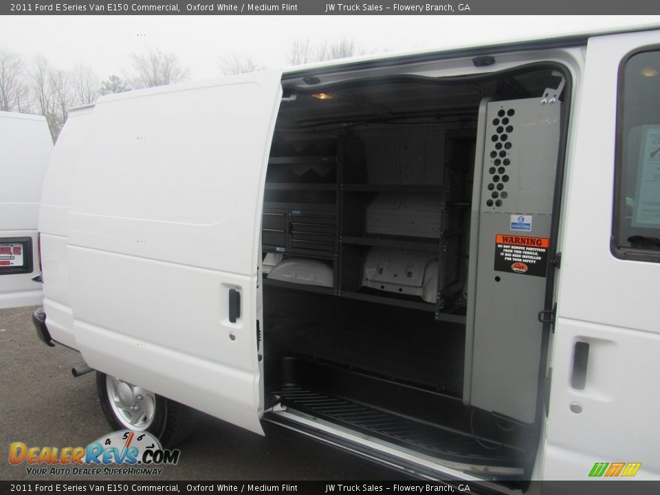 2011 Ford E Series Van E150 Commercial Oxford White / Medium Flint Photo #14