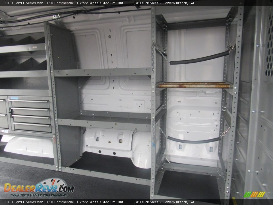 2011 Ford E Series Van E150 Commercial Oxford White / Medium Flint Photo #16