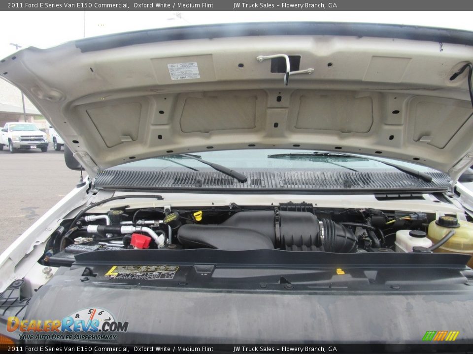 2011 Ford E Series Van E150 Commercial Oxford White / Medium Flint Photo #30