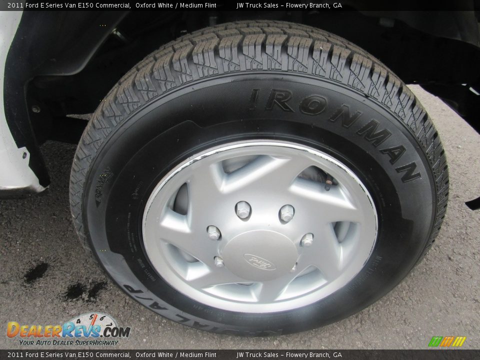 2011 Ford E Series Van E150 Commercial Oxford White / Medium Flint Photo #34