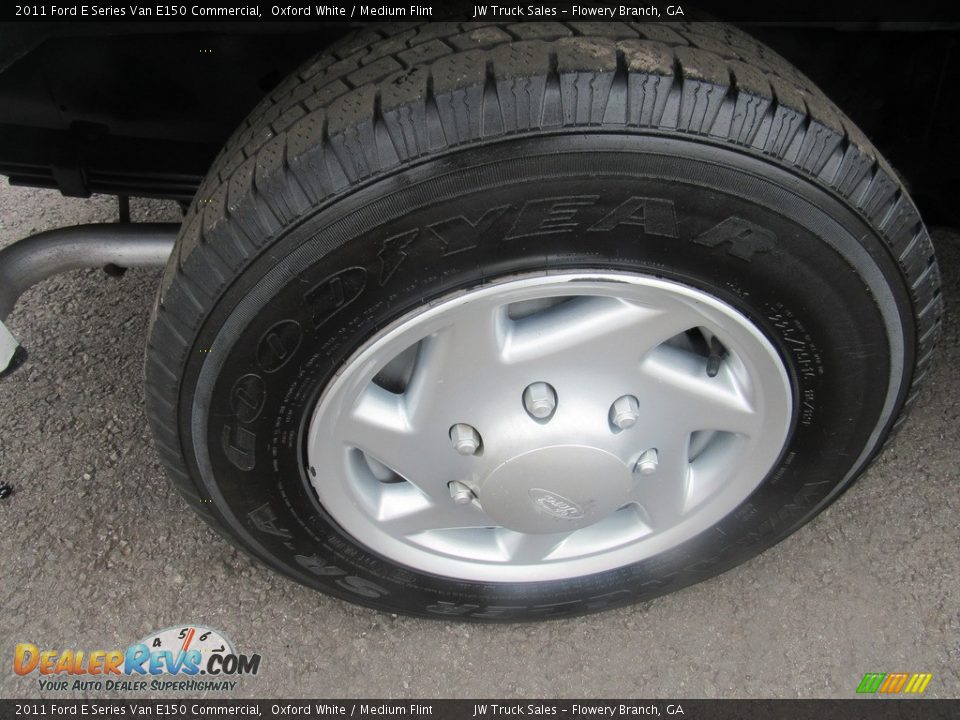 2011 Ford E Series Van E150 Commercial Oxford White / Medium Flint Photo #36