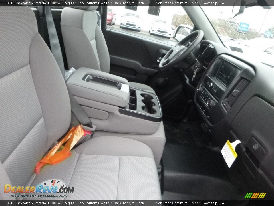 2018 Chevrolet Silverado 1500 WT Regular Cab Summit White / Dark Ash/Jet Black Photo #10