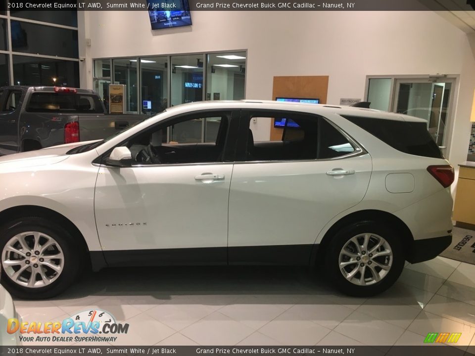 2018 Chevrolet Equinox LT AWD Summit White / Jet Black Photo #3
