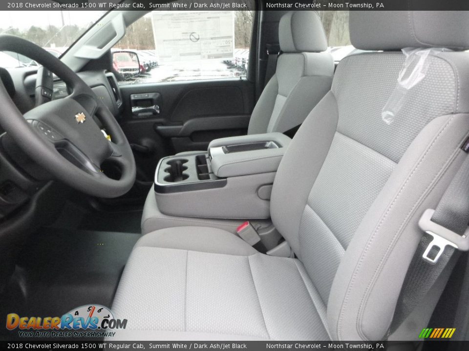 2018 Chevrolet Silverado 1500 WT Regular Cab Summit White / Dark Ash/Jet Black Photo #14
