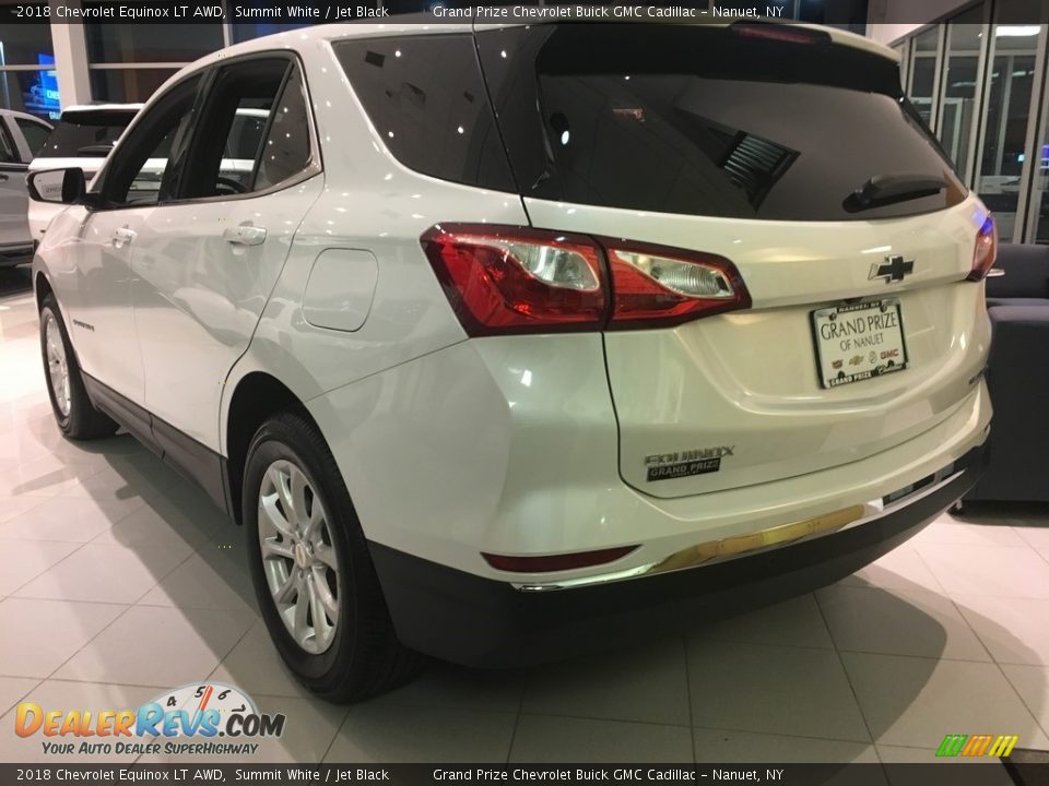 2018 Chevrolet Equinox LT AWD Summit White / Jet Black Photo #4