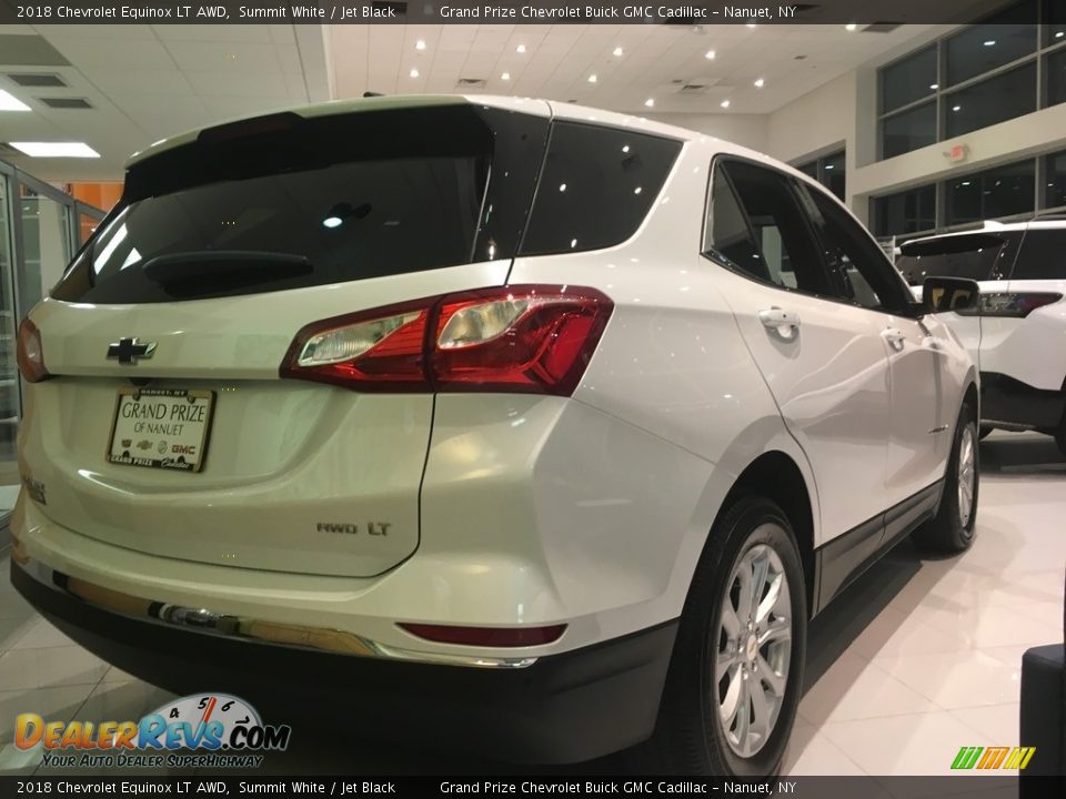 2018 Chevrolet Equinox LT AWD Summit White / Jet Black Photo #6