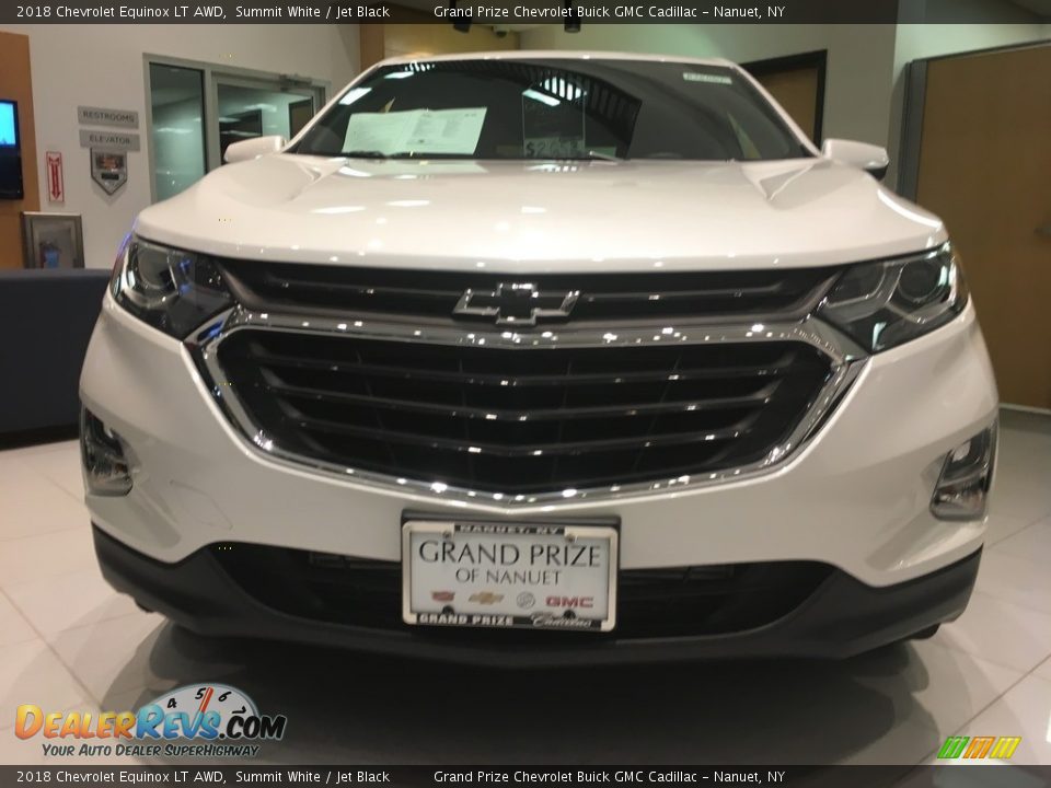 2018 Chevrolet Equinox LT AWD Summit White / Jet Black Photo #7