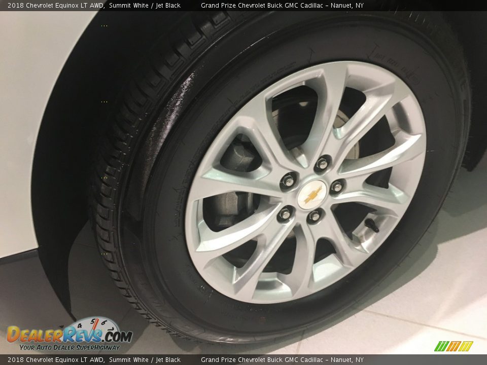2018 Chevrolet Equinox LT AWD Summit White / Jet Black Photo #9