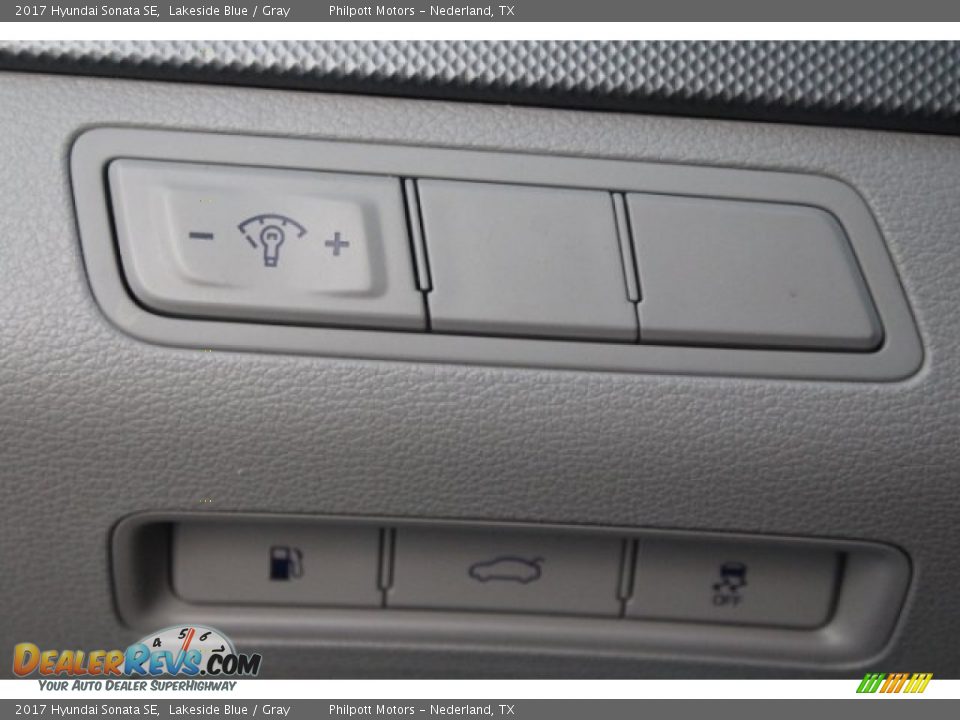 2017 Hyundai Sonata SE Lakeside Blue / Gray Photo #24
