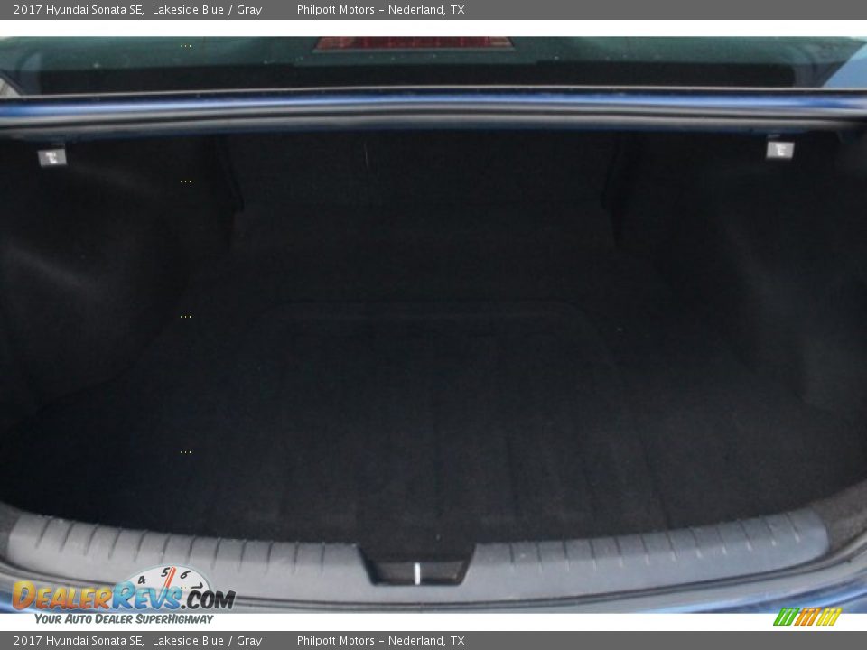 2017 Hyundai Sonata SE Lakeside Blue / Gray Photo #29
