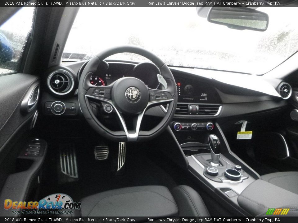 Dashboard of 2018 Alfa Romeo Giulia Ti AWD Photo #17