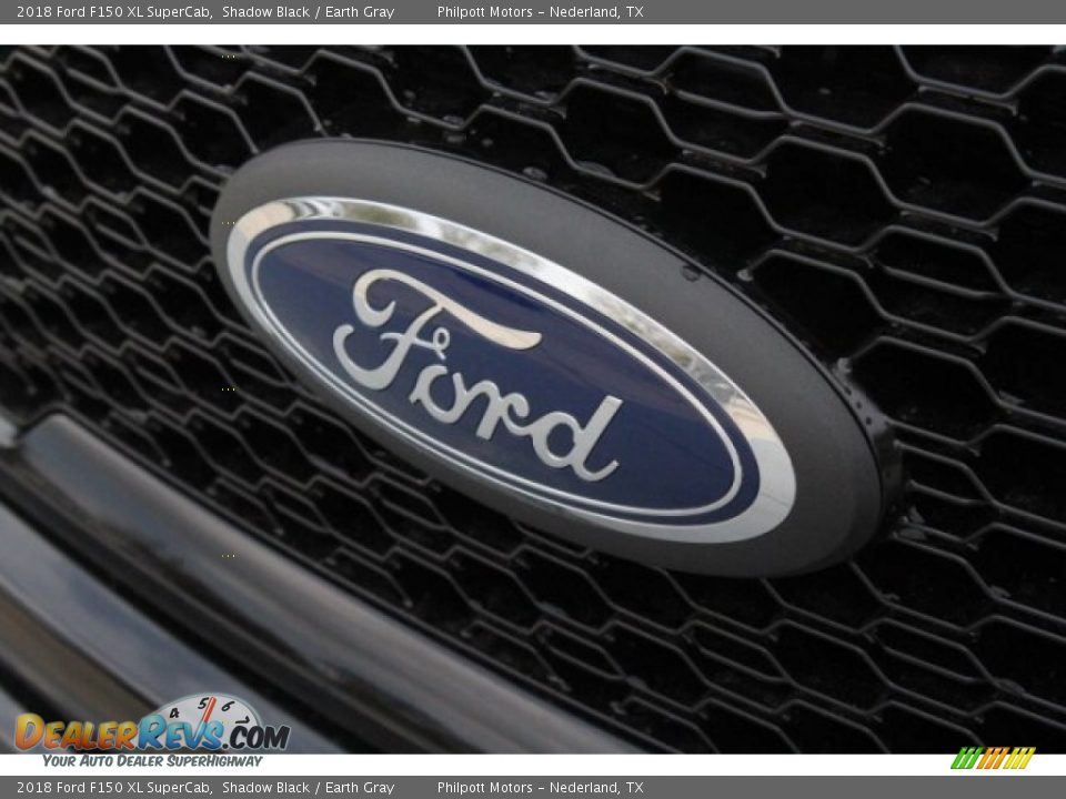 2018 Ford F150 XL SuperCab Shadow Black / Earth Gray Photo #4