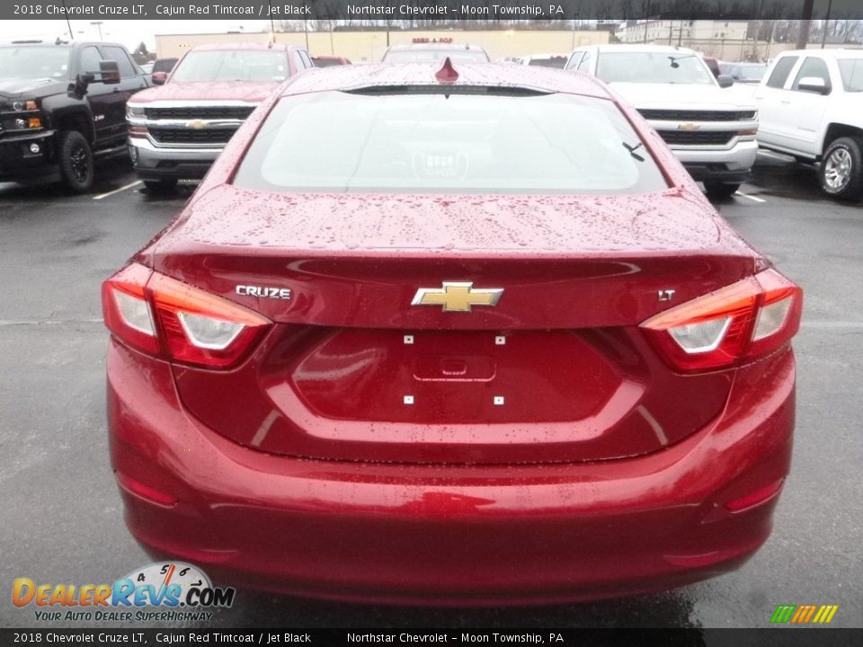 2018 Chevrolet Cruze LT Cajun Red Tintcoat / Jet Black Photo #4