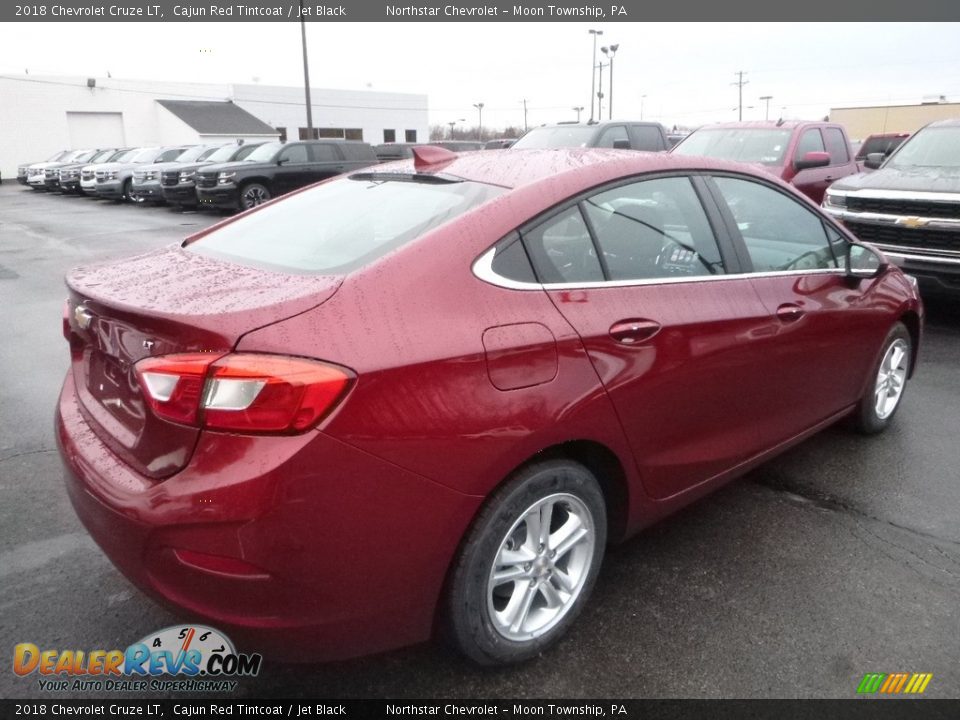 2018 Chevrolet Cruze LT Cajun Red Tintcoat / Jet Black Photo #5