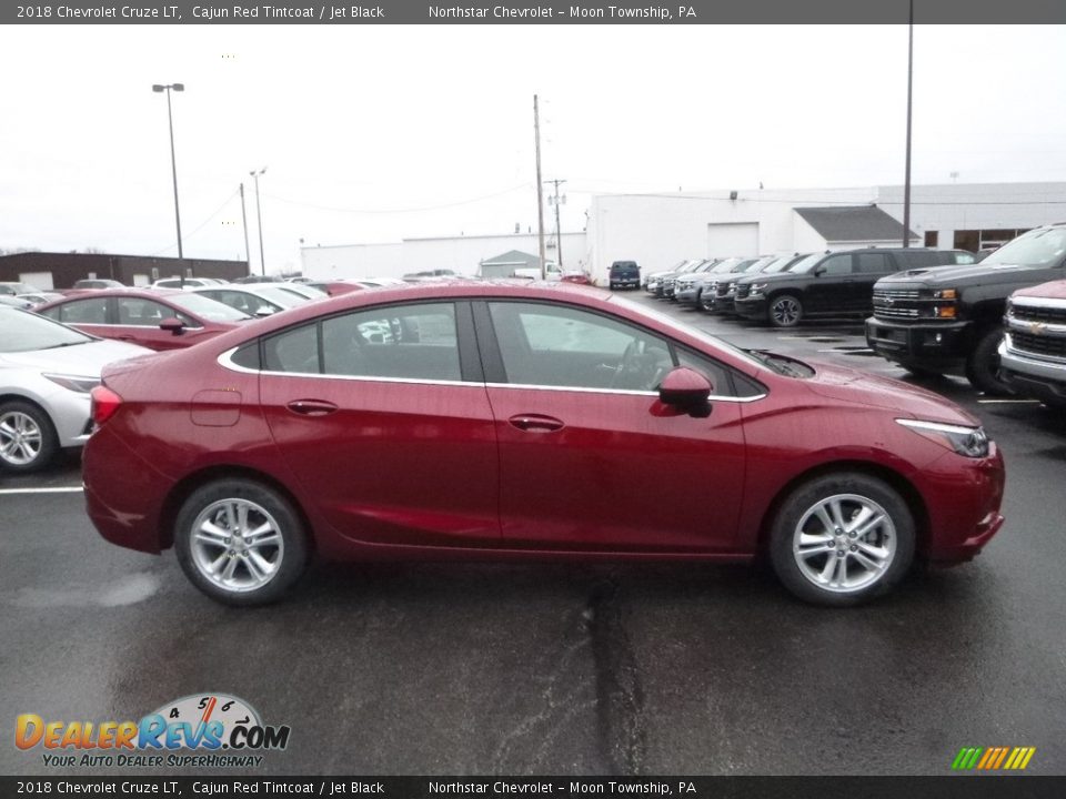 2018 Chevrolet Cruze LT Cajun Red Tintcoat / Jet Black Photo #6
