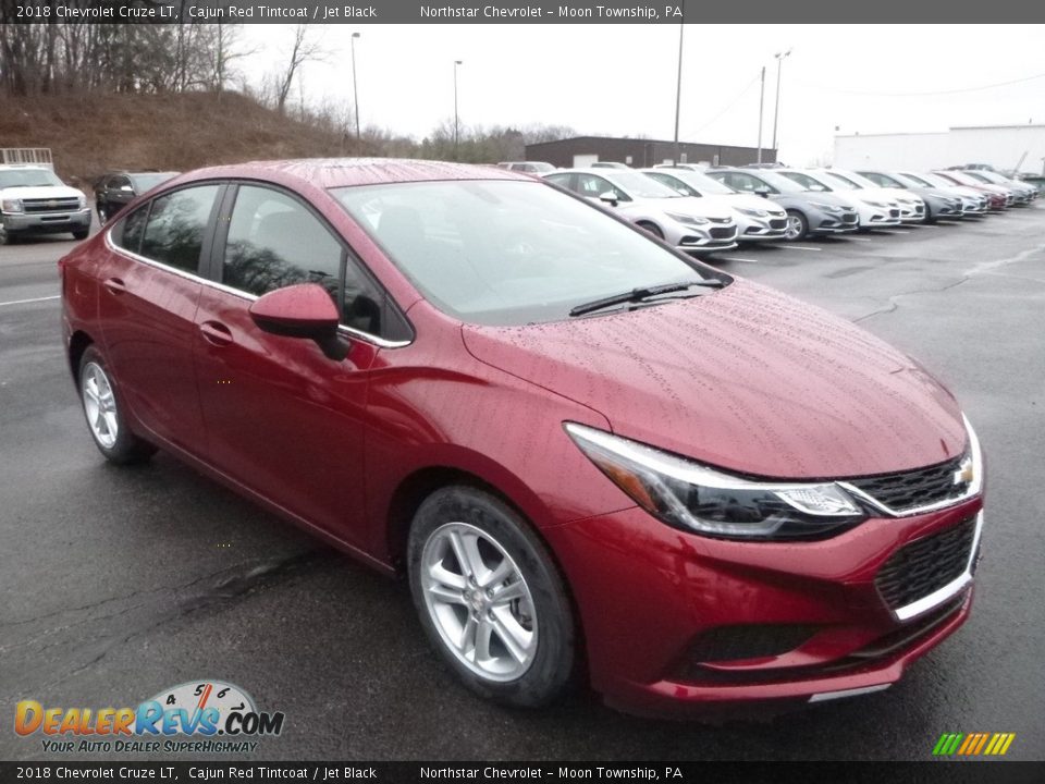 2018 Chevrolet Cruze LT Cajun Red Tintcoat / Jet Black Photo #7