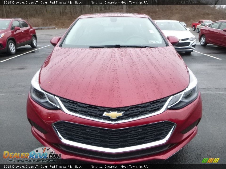 2018 Chevrolet Cruze LT Cajun Red Tintcoat / Jet Black Photo #8