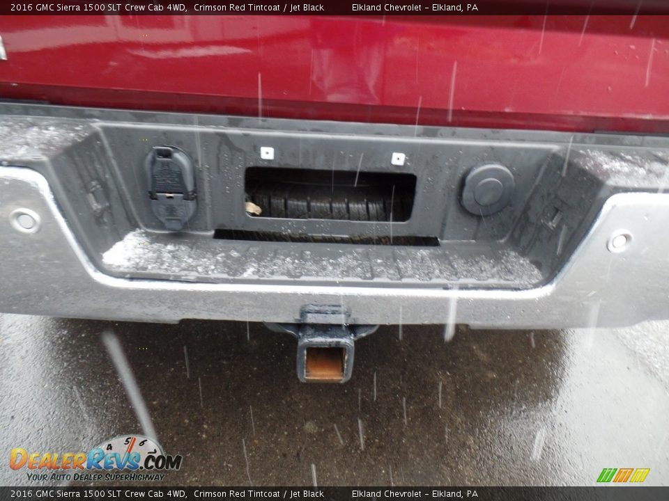 2016 GMC Sierra 1500 SLT Crew Cab 4WD Crimson Red Tintcoat / Jet Black Photo #13