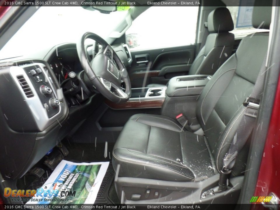 2016 GMC Sierra 1500 SLT Crew Cab 4WD Crimson Red Tintcoat / Jet Black Photo #20