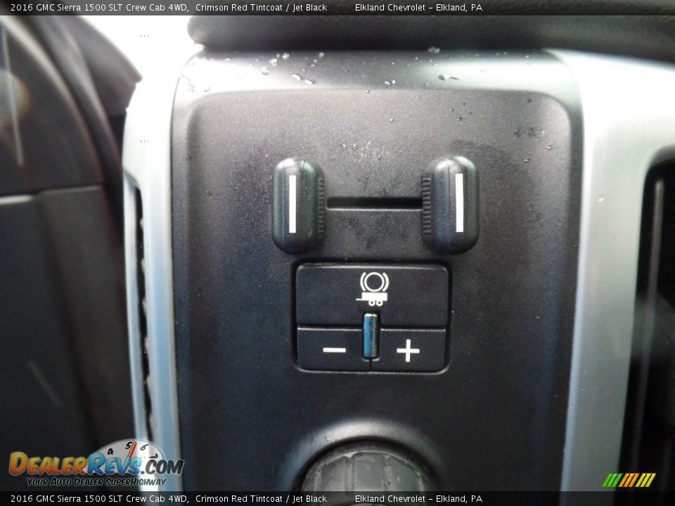 2016 GMC Sierra 1500 SLT Crew Cab 4WD Crimson Red Tintcoat / Jet Black Photo #28