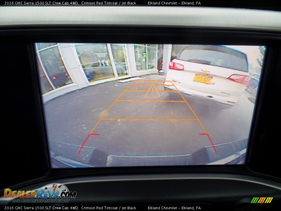 2016 GMC Sierra 1500 SLT Crew Cab 4WD Crimson Red Tintcoat / Jet Black Photo #36