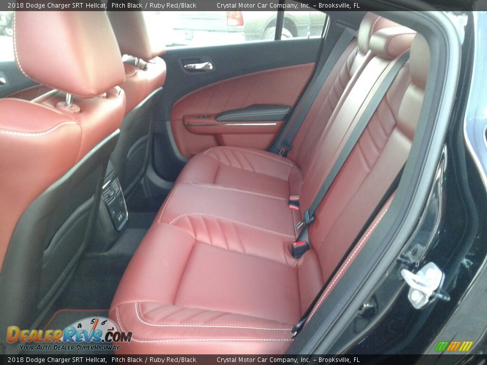 Rear Seat of 2018 Dodge Charger SRT Hellcat Photo #10