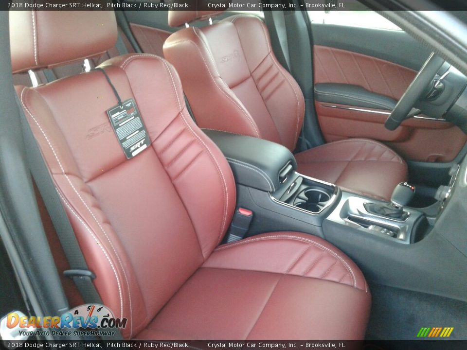 Front Seat of 2018 Dodge Charger SRT Hellcat Photo #12