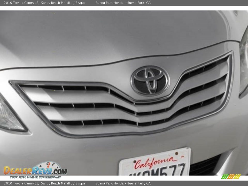 2010 Toyota Camry LE Sandy Beach Metallic / Bisque Photo #8