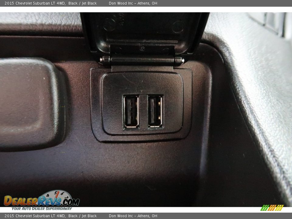 2015 Chevrolet Suburban LT 4WD Black / Jet Black Photo #6