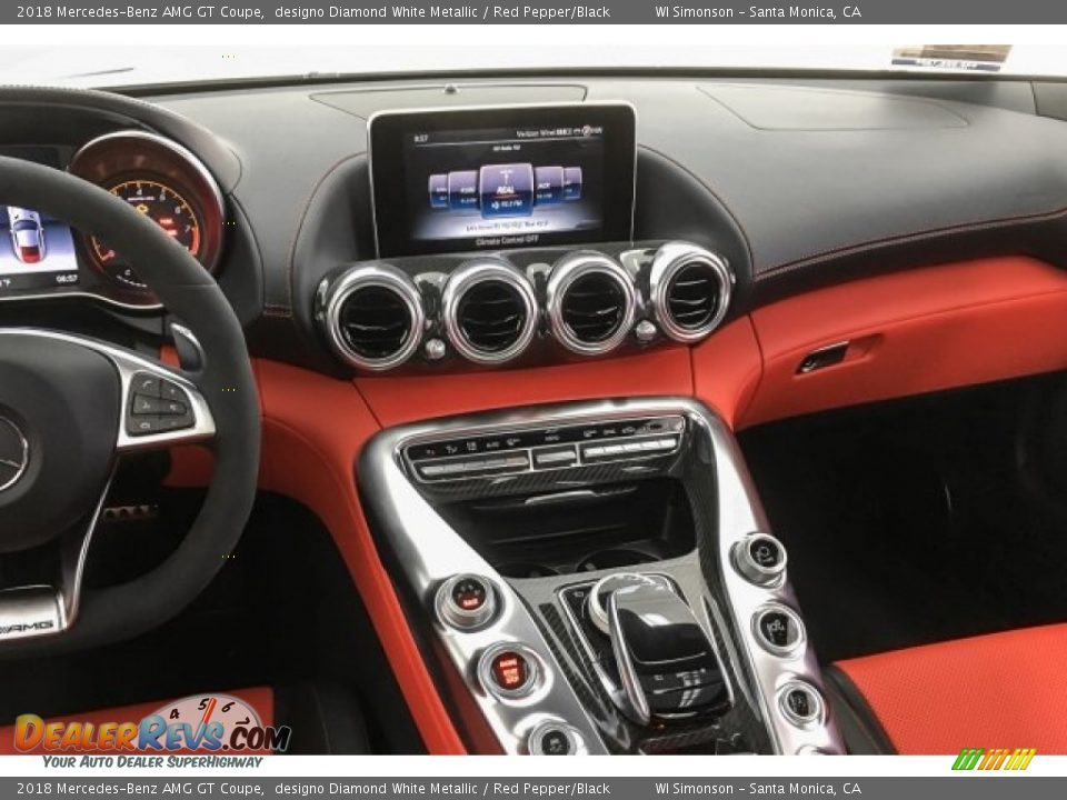 Controls of 2018 Mercedes-Benz AMG GT Coupe Photo #5