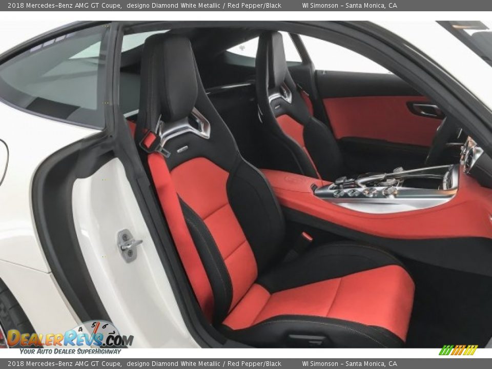 Front Seat of 2018 Mercedes-Benz AMG GT Coupe Photo #6