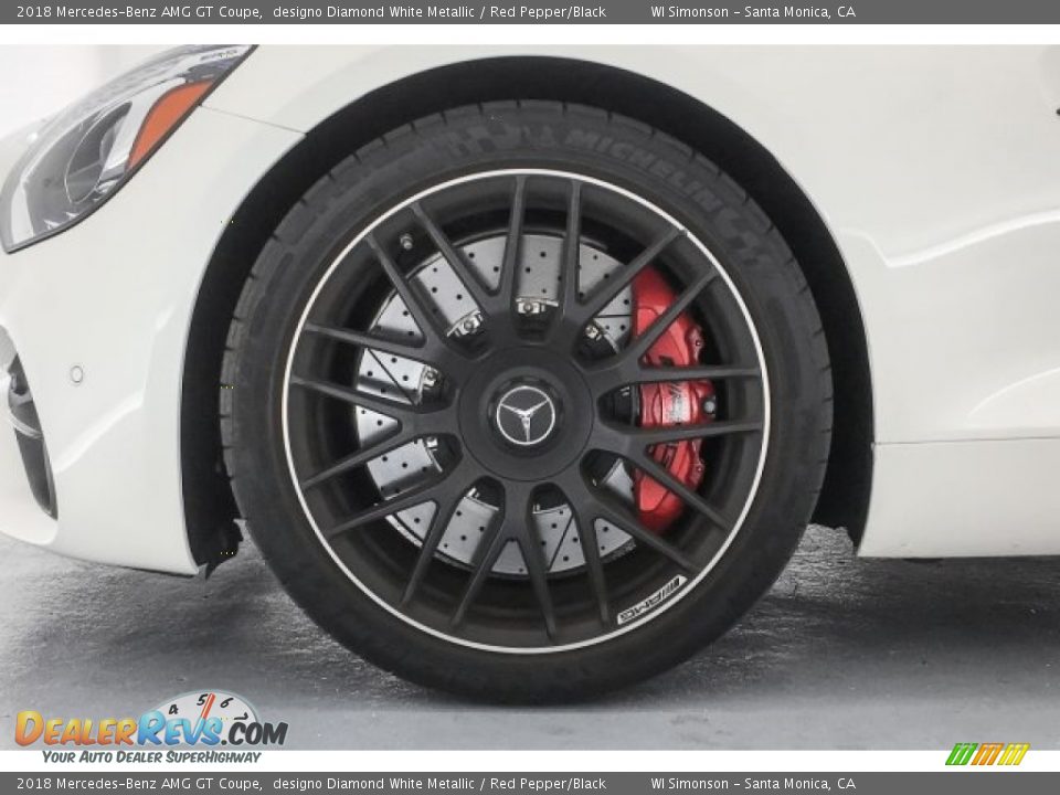 2018 Mercedes-Benz AMG GT Coupe Wheel Photo #8