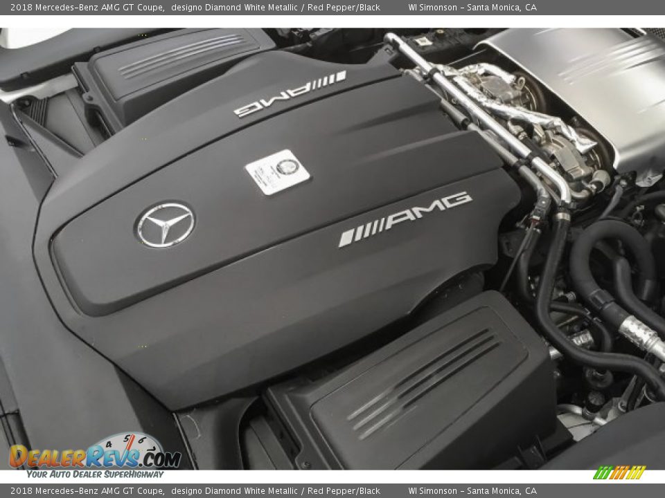 2018 Mercedes-Benz AMG GT Coupe 4.0 Liter AMG Twin-Turbocharged DOHC 32-Valve VVT V8 Engine Photo #30