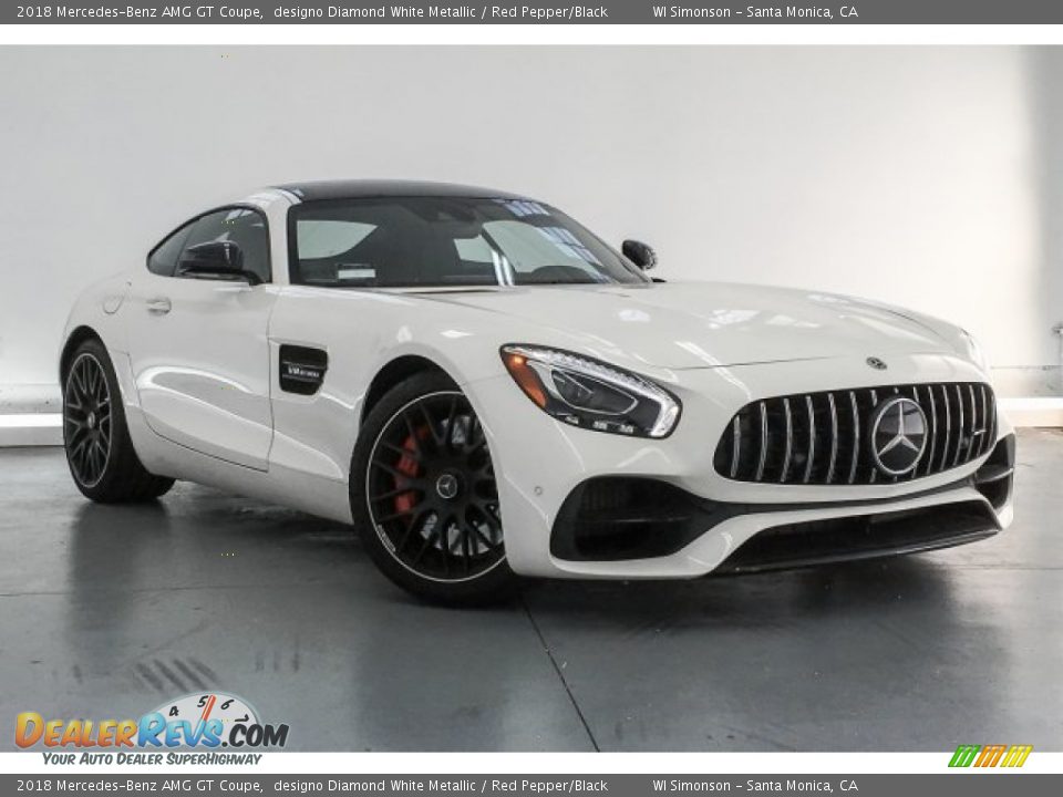 Front 3/4 View of 2018 Mercedes-Benz AMG GT Coupe Photo #34