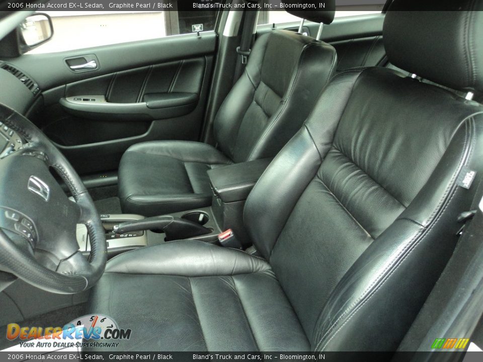 2006 Honda Accord EX-L Sedan Graphite Pearl / Black Photo #7