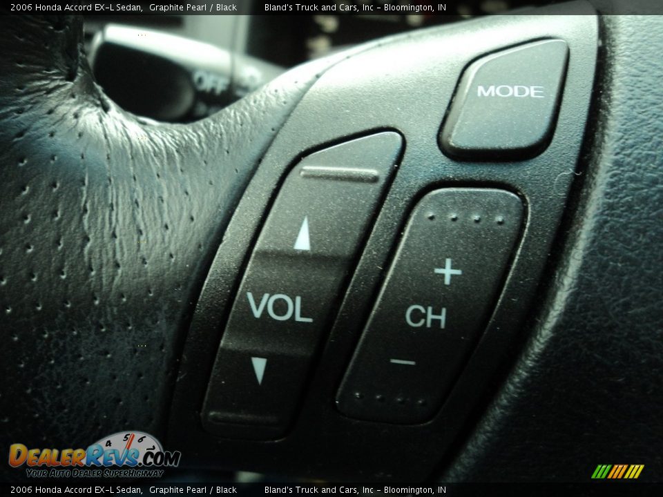 2006 Honda Accord EX-L Sedan Graphite Pearl / Black Photo #14