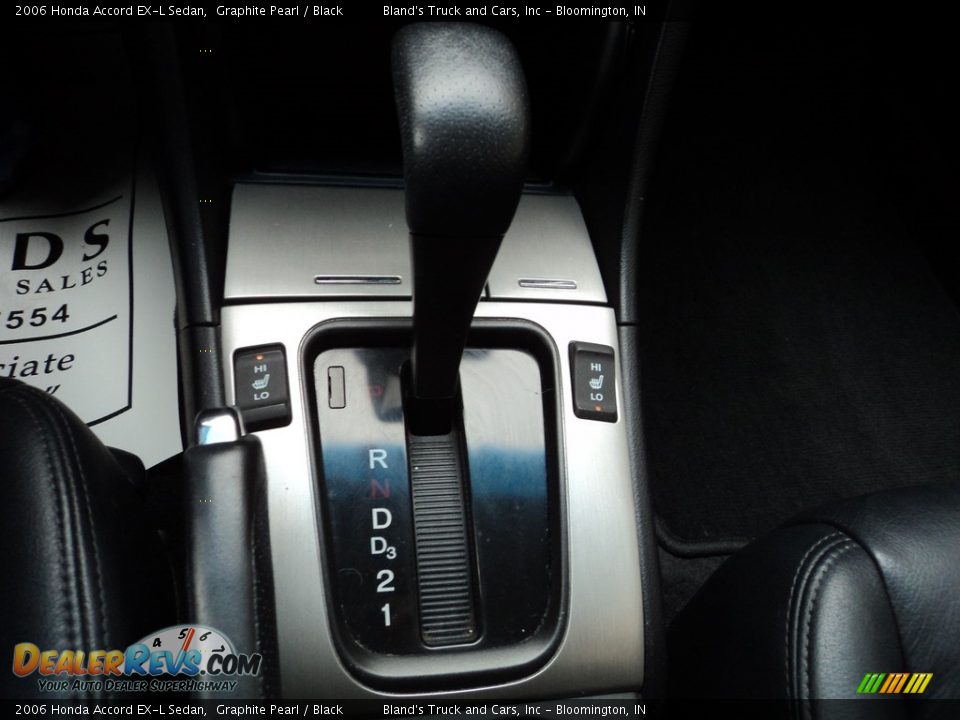 2006 Honda Accord EX-L Sedan Graphite Pearl / Black Photo #19