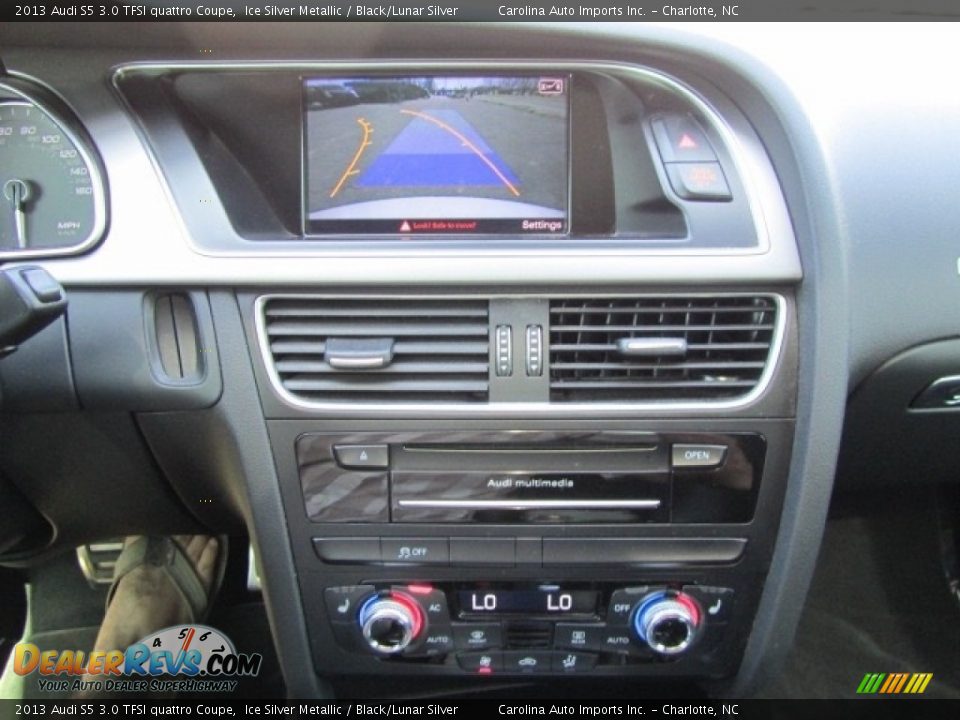 2013 Audi S5 3.0 TFSI quattro Coupe Ice Silver Metallic / Black/Lunar Silver Photo #16