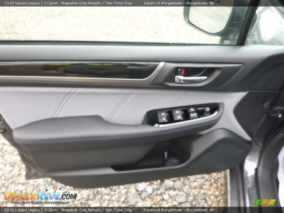 2018 Subaru Legacy 2.5i Sport Magnetite Gray Metallic / Two-Tone Gray Photo #14