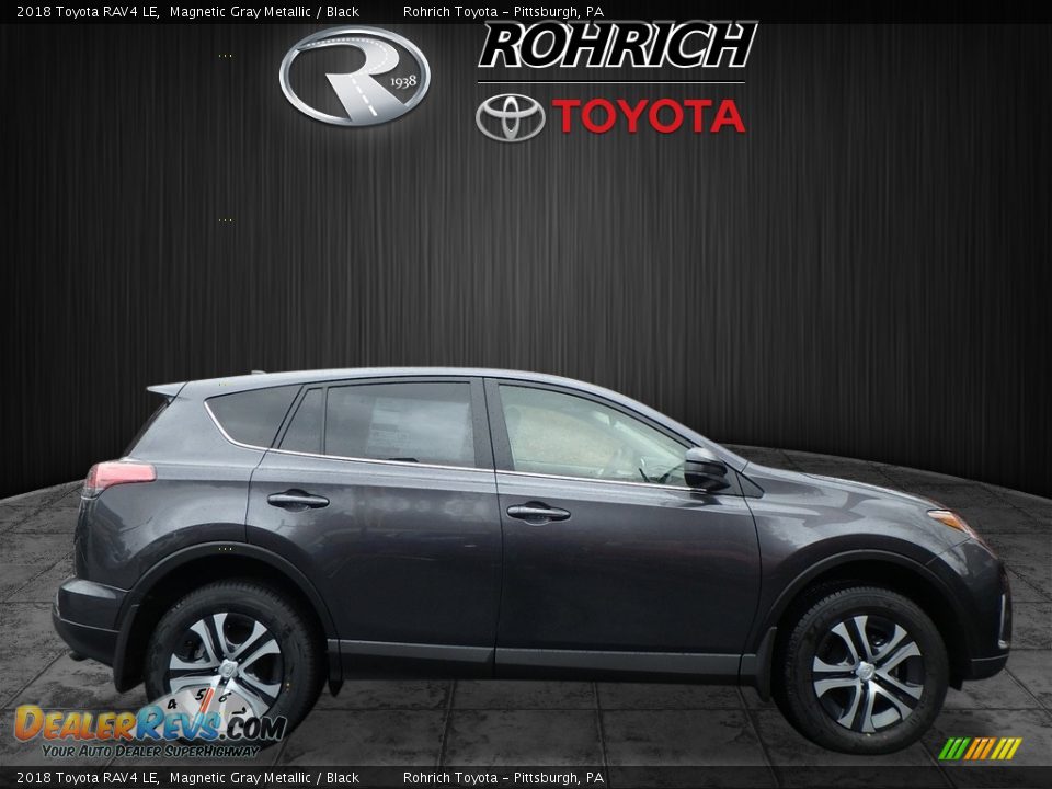 2018 Toyota RAV4 LE Magnetic Gray Metallic / Black Photo #2