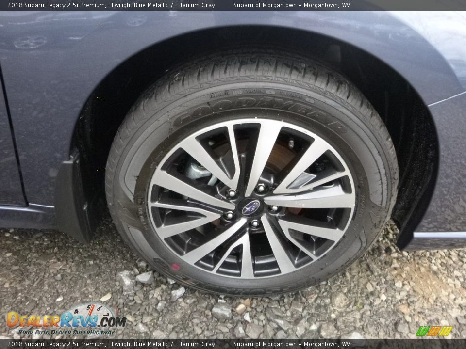 2018 Subaru Legacy 2.5i Premium Twilight Blue Metallic / Titanium Gray Photo #2