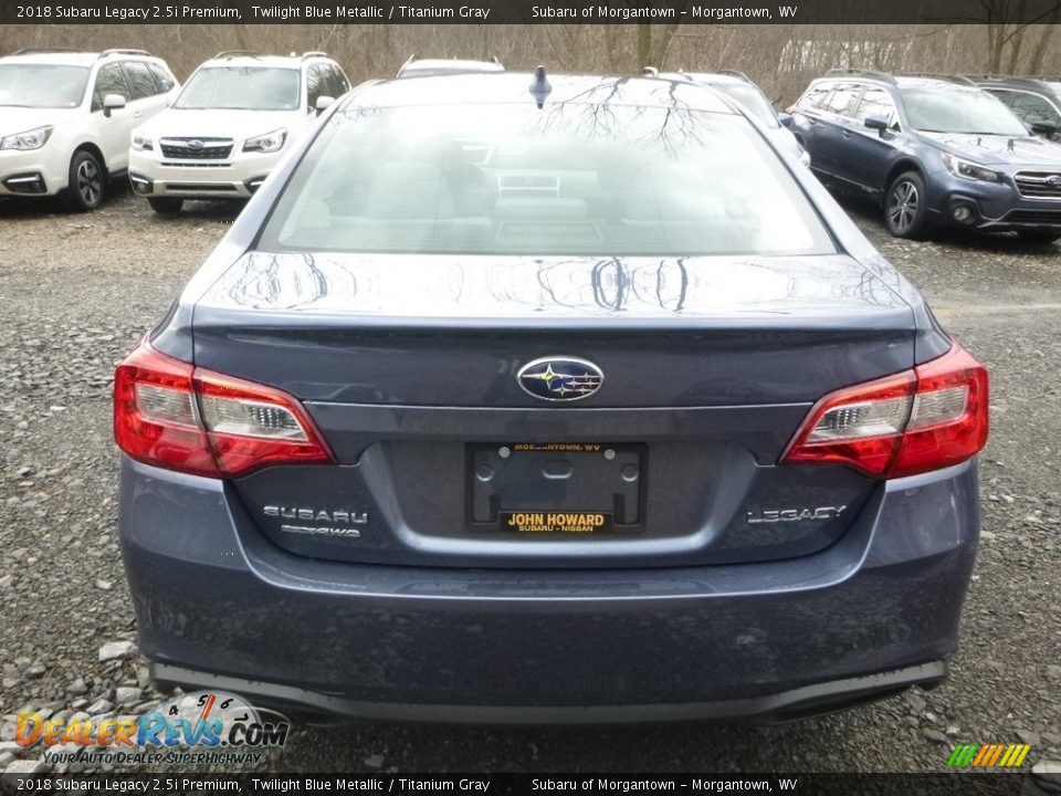 2018 Subaru Legacy 2.5i Premium Twilight Blue Metallic / Titanium Gray Photo #5