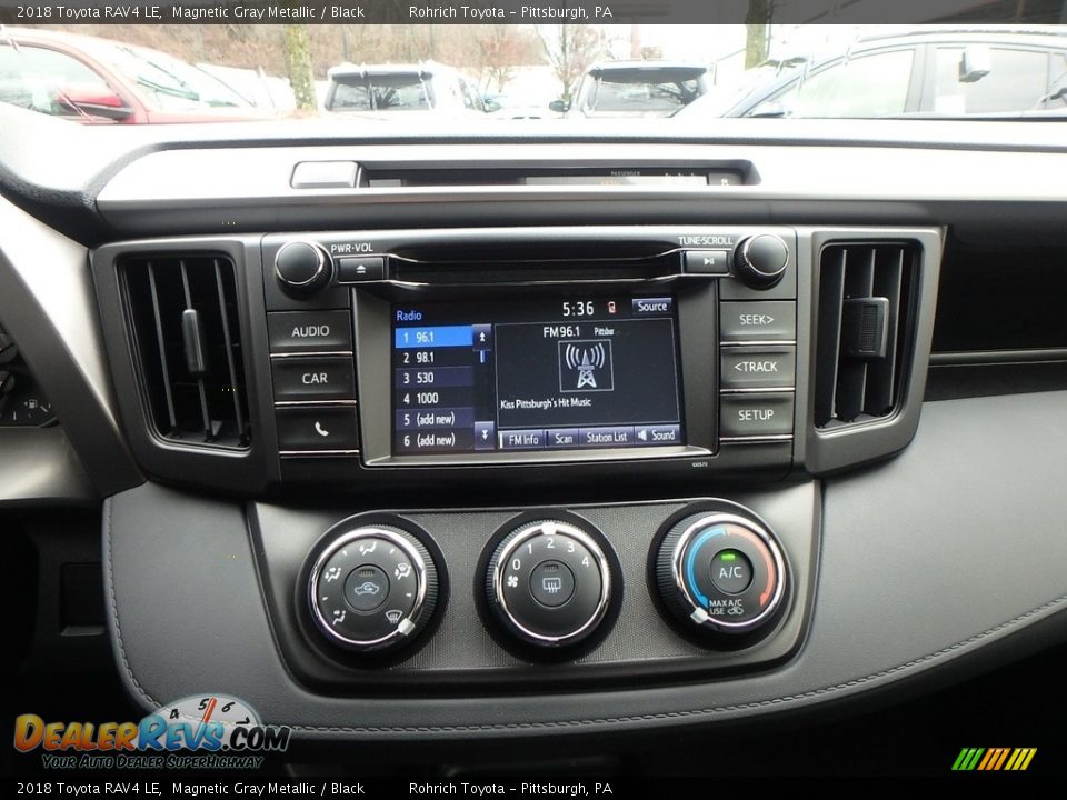 2018 Toyota RAV4 LE Magnetic Gray Metallic / Black Photo #11