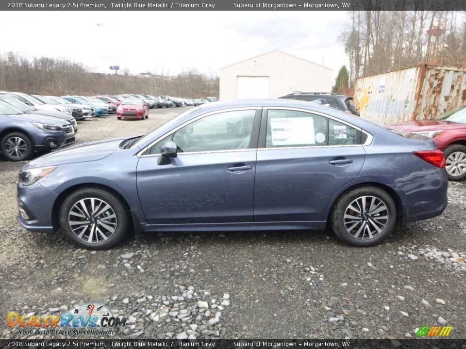2018 Subaru Legacy 2.5i Premium Twilight Blue Metallic / Titanium Gray Photo #7