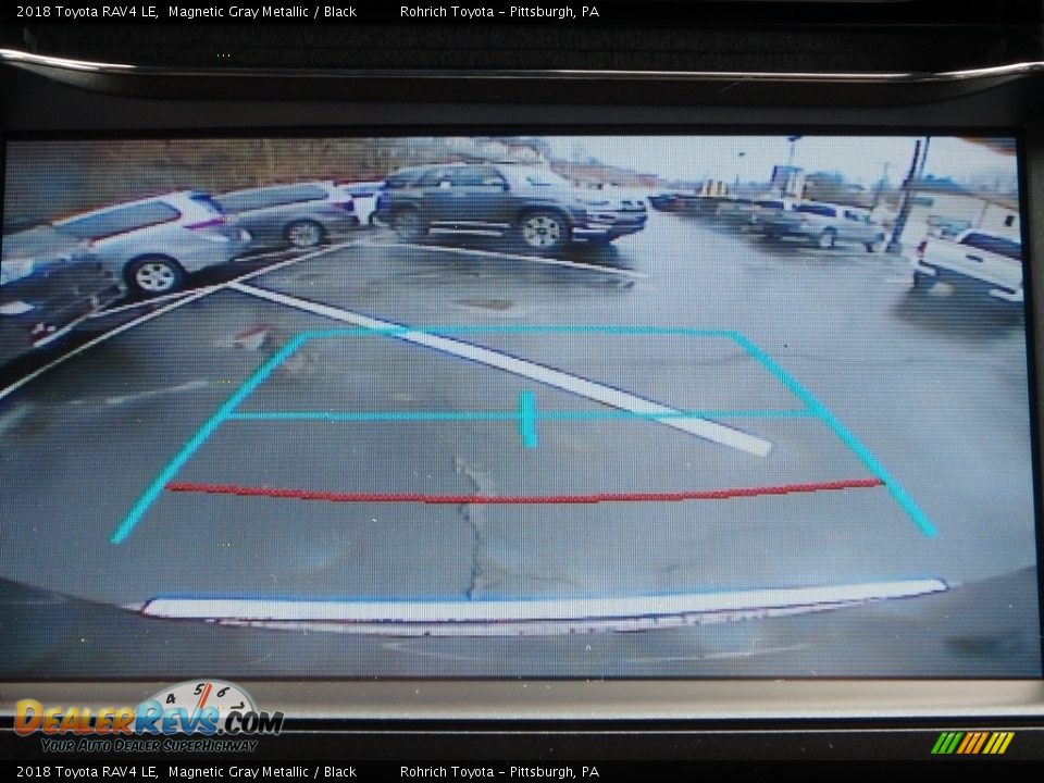 2018 Toyota RAV4 LE Magnetic Gray Metallic / Black Photo #12