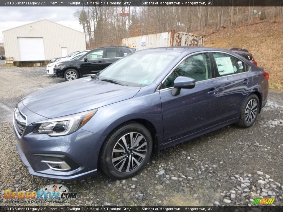 2018 Subaru Legacy 2.5i Premium Twilight Blue Metallic / Titanium Gray Photo #8